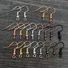 100pcs 20*17mm Ear Hooks Earrings Clasps Findings Earring Wires For Jewelry Making Supplies Wholesale