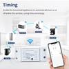 Tuya Wifi Switch 433MHz Universal Breaker 1/2/3 Gang Wireless Wall Switch Remote Voice Control Support Smart Life,Alexa,Google