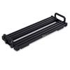 Guitto Guitar Effector Pedal Board Clamp Block Stały efekt Stop aluminium z ultralekką torbą transportową Czarny (Mały)