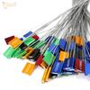 20pcs High Security Cable Seals Metal Container Steel Wire Tags Pull Tight Aluminum Shipping Locking Label Serial Number 30cm