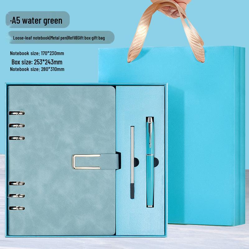 İş ve Öğrenciler İçin Çıkarılabilir Sert Kapaklı Gevşek Yapraklı Defter