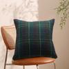 Multiple Sizes Throw Pillowcover Classic Cushion Cover Soft Christmas Plaid Pillowcase  Sofa/Bed