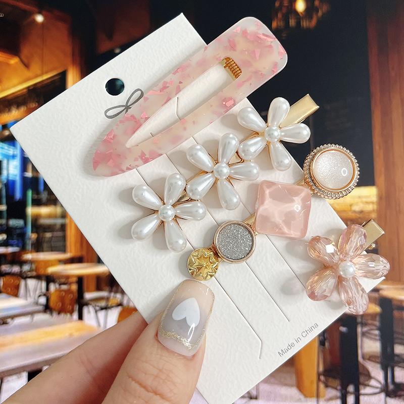 2 STÜCKE Prinzessin Samt doppelseitige Schleife süße Mädchen Haarnadeln Kinder Kopfbedeckungen Haarspangen Haarspangen Haarschmuck