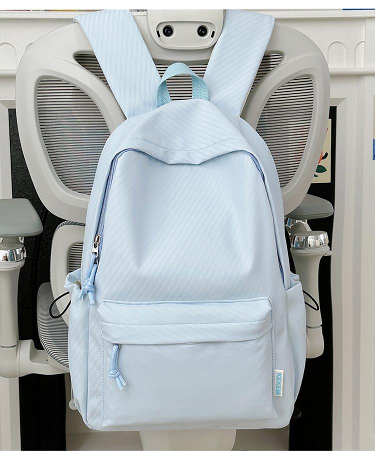 Zaino, zaino di grande capacità per ragazze, studenti delle scuole medie, ragazze, zaino semplice e versatile in stile giapponese per scuole superiori e università