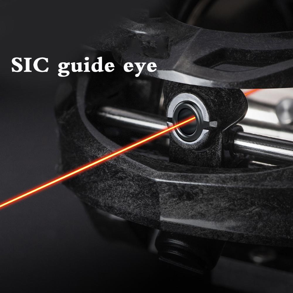 Ultra Light Baitcast Sea Fishing Reel 6+1BB Carbon Fiber Body Max Drag 16kg Lure Shake Slowly Baitcasting Wheel Meta Outdoor Freshwater Saltwater