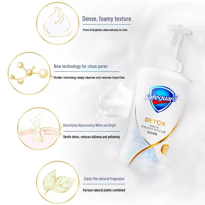 Safeguard Purifying Red Pomegranate Shower Gel