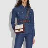 New COACH Hutton Calfskin Small Square Bag, Crossbody Bag, Shoulder Bag Women's 612-B4CAH