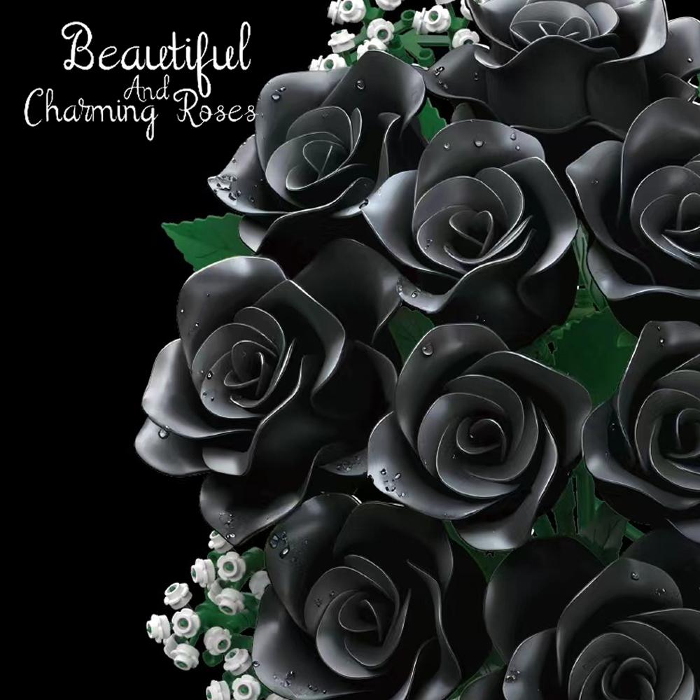 High-Quality Realistic High-Quality Star High-Quality Rose High-Quality Building High-Quality Block High-Quality Bouquet, High-Quality Valentine'S