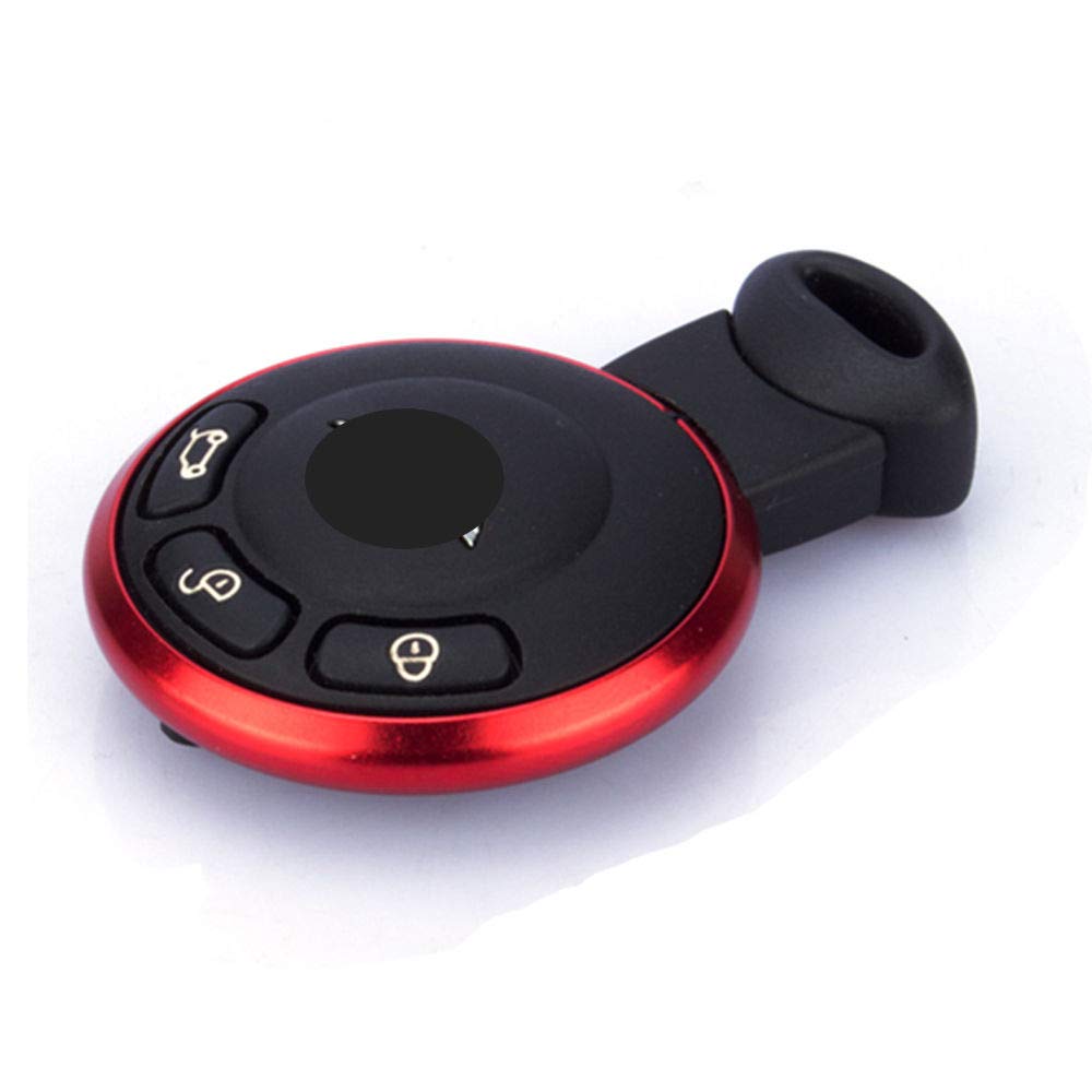 BMW MINI MINI Cooper R5 R6 Smart Key Ring Aluminum Key Cover Dress Up (Red)