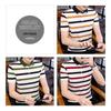 ROMON Men's Striped Short-Sleeve Polo Shirt