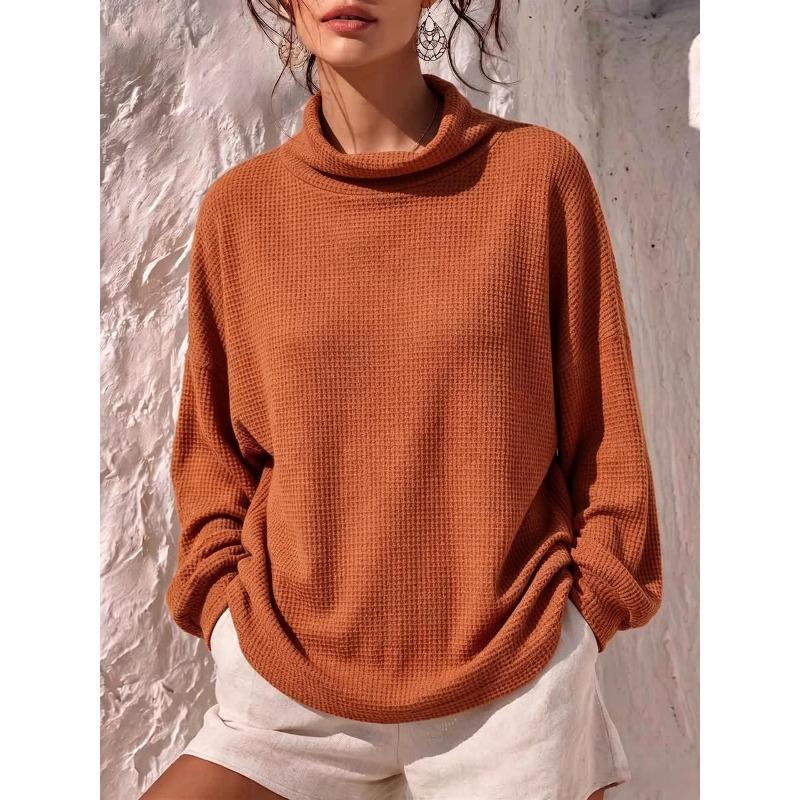 DICFY Women's Fashion Casual Autumn Winter Long Sleeve Blouses & Shirts