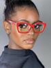 Fashion Glasses Frame Women Men Anti Blue Light Vintage Square Computer Optical Concave Eyewear Female