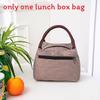 Polyester Lunch Bag With Insulated Design For School And Work Use