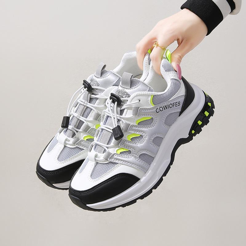 2025 Little White Shoes Women's Autumn New Korean Version Ins Female Student Casual Sports Shoes Trendy Versatile Street Auction BR8615