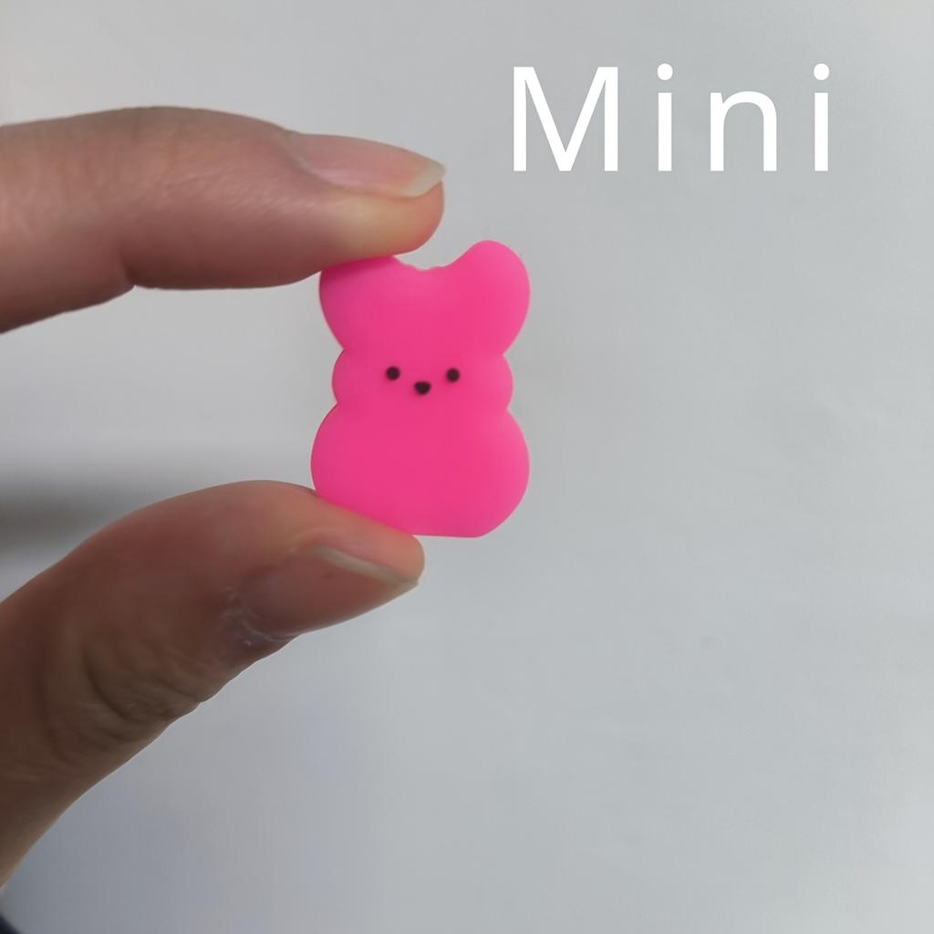 Colorful Easter Bunny Silicone Beads for DIY Crafts - Ideal for Pen Decoration & Jewelry Making, Festive Decorations, Silicone Craft Beads