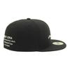 New Era 59FIFTY Cap 7 Handwritten Metal ONSPOTZ and Flat Deep BB UV Protection for Trendy Functional Small Size (14699759, NER36C8548), Black, 1/8