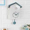 Timed Alarm Cuckoo Wall Clock Battery Powered Decorative Wall Clock Bird House Clock  Bedroom Decor