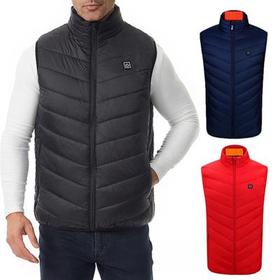Unisex Heated Waistcoat USB Heating Jacket 3 Temp Modes 2 Zones