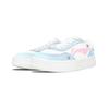 Li Ning Sourdough Slip Resistant Abrasion Resistant Low top Skateboard Shoes Women's Pink Blue AGCU112-6(Team1034-)