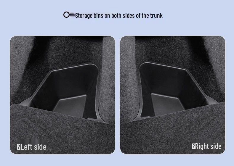 Custom TPE Full Surround Foot Pads for Tesla Model Y - Complete Interior Modification Accessories Set
