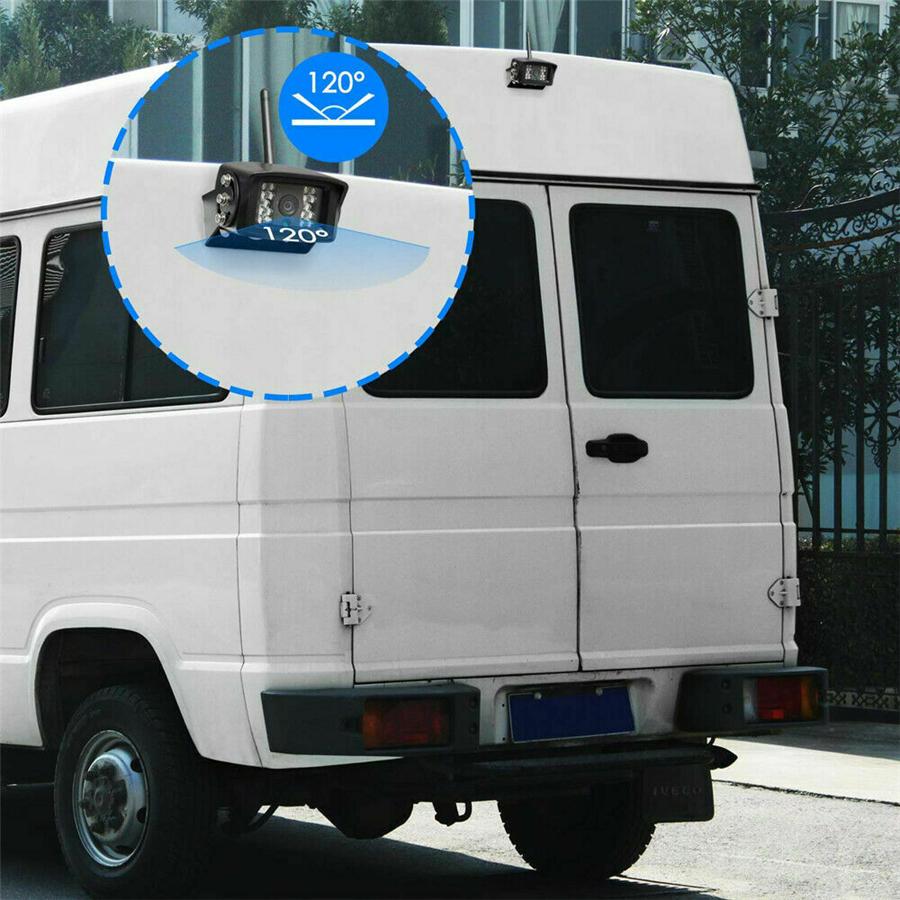1296P Wireless Heavy Duty WIFI Reversing Parking Camera with 18 IR LEDs Night Vision IP69 Waterproof