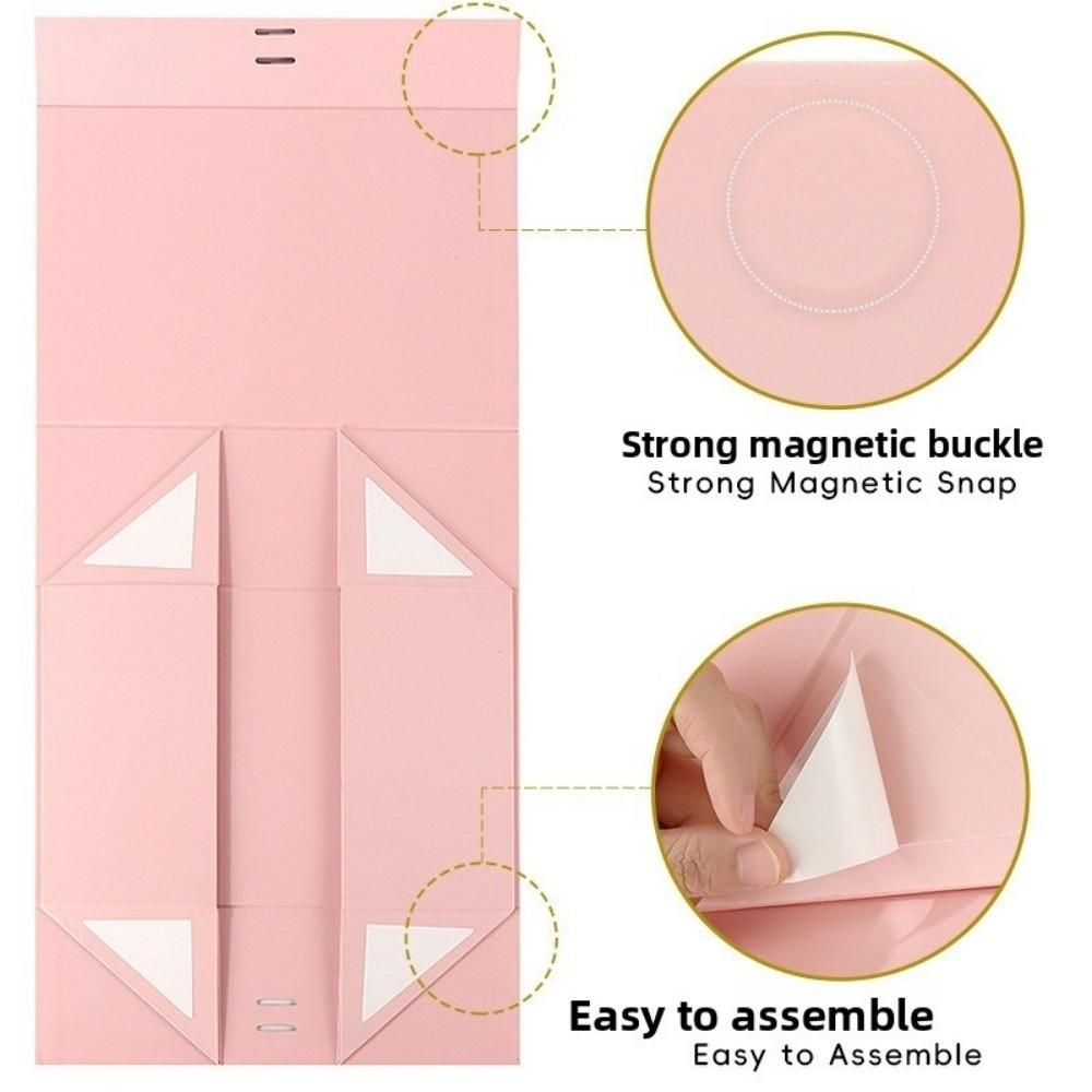 Velká Prázdná Krabice Jednodílná S Sklopným Víkem Balicí Krabice Luxusní Stuha Dárková Krabice Párty Valentýn