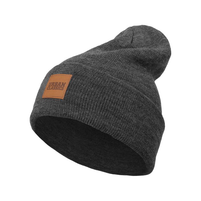 Bonnet - Urban Classic - Long Beanie - 100% Polyacryl - Gris - Mixte