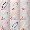 1PC Fashion Frosted Candy Color Thin Plastic Hairbands Women Headband Non-Slip Resin Hair Hoop Holder Turban Hair Accessories