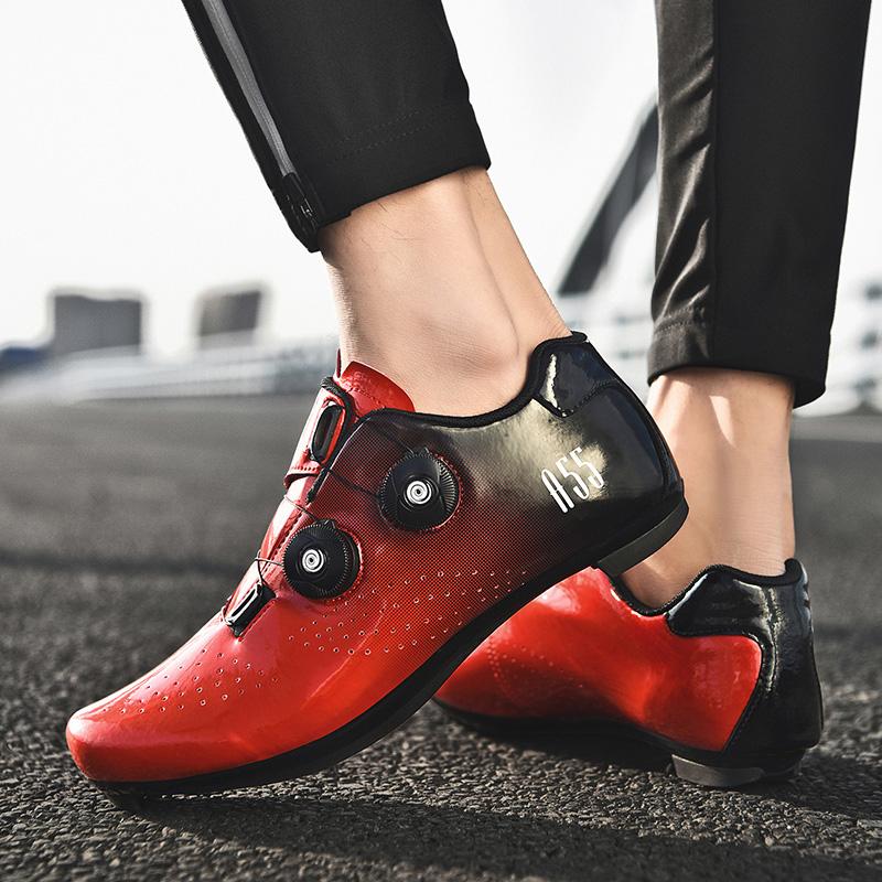 New Road Unisex Cycling Sneaker Mtb Sports Lightweight Speed Bike Big Size Men Women Comfortable Racing Flat SPD Shoes