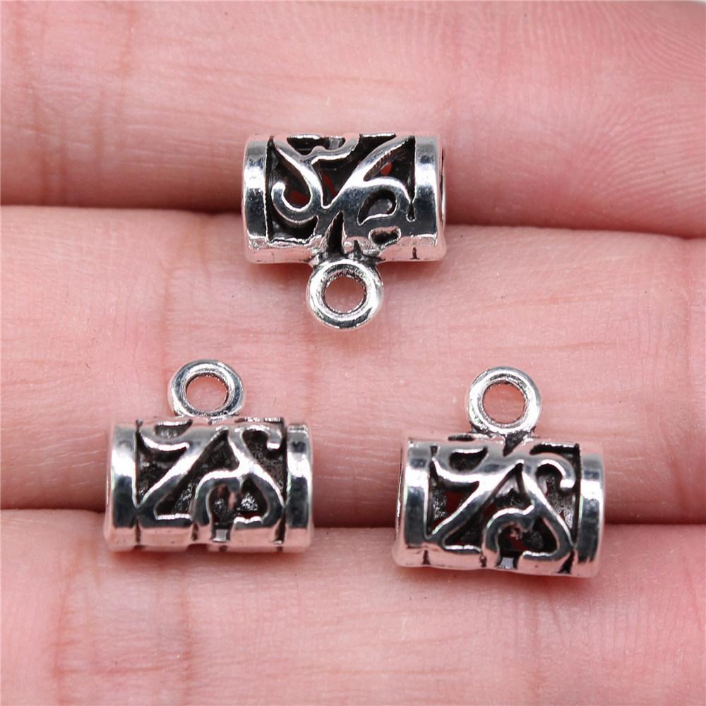 Accessories Parts Pendant Head Bend Tube Kids' Jewelry Materials ZA042