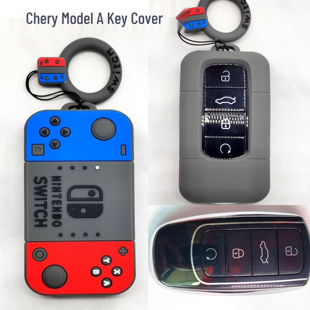 Cat Paw Cartoon Key Cover for Yamaha & Honda Motorcycles