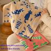 2/4pcs Wash Hands Square Towel, Cotton adult Wash Cloth for Men and Women Soft Absorbent Can Be Used for Kitchen and Bath Fingertip Towel Square Towel