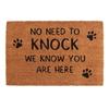 No Need To Knock Door Mat