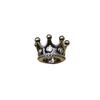 Zircon Inlaid Flower Buddhist Bead Spacer Bracelet Pendants