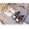 Children's board shoes soft sole light non-slip small middle-aged children's leather surface versatile sports and leisure shoes cross-border supply