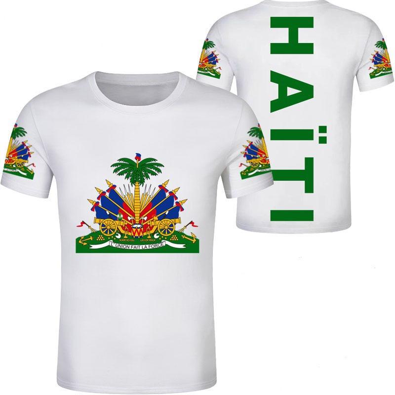HAITI Flag National Emblem T-Shirts 3D Printed TShirt Summer T Shirt Fashion Kids Casual Boys Girls Tees Tops Children Clothing