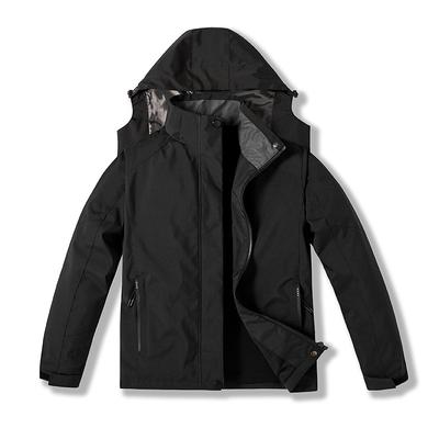 מעיל ספורט הארדשל לגברים לאביב ולסתיו לריצה, הארדשל זוגי חיצוני, מעיל קפוצ'ון קז'ואל, עמיד למים, חוסם רוח