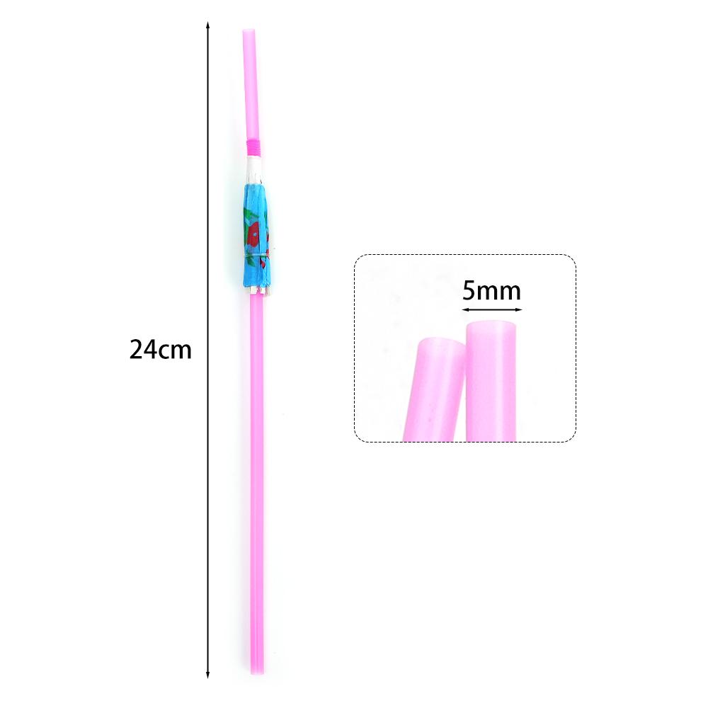 Lots Disposable Straws Rainbow Umbrella Fruit Straws Table Decoration Tropical Drinks for Cocktail Soft Drinks Hawaiian Party