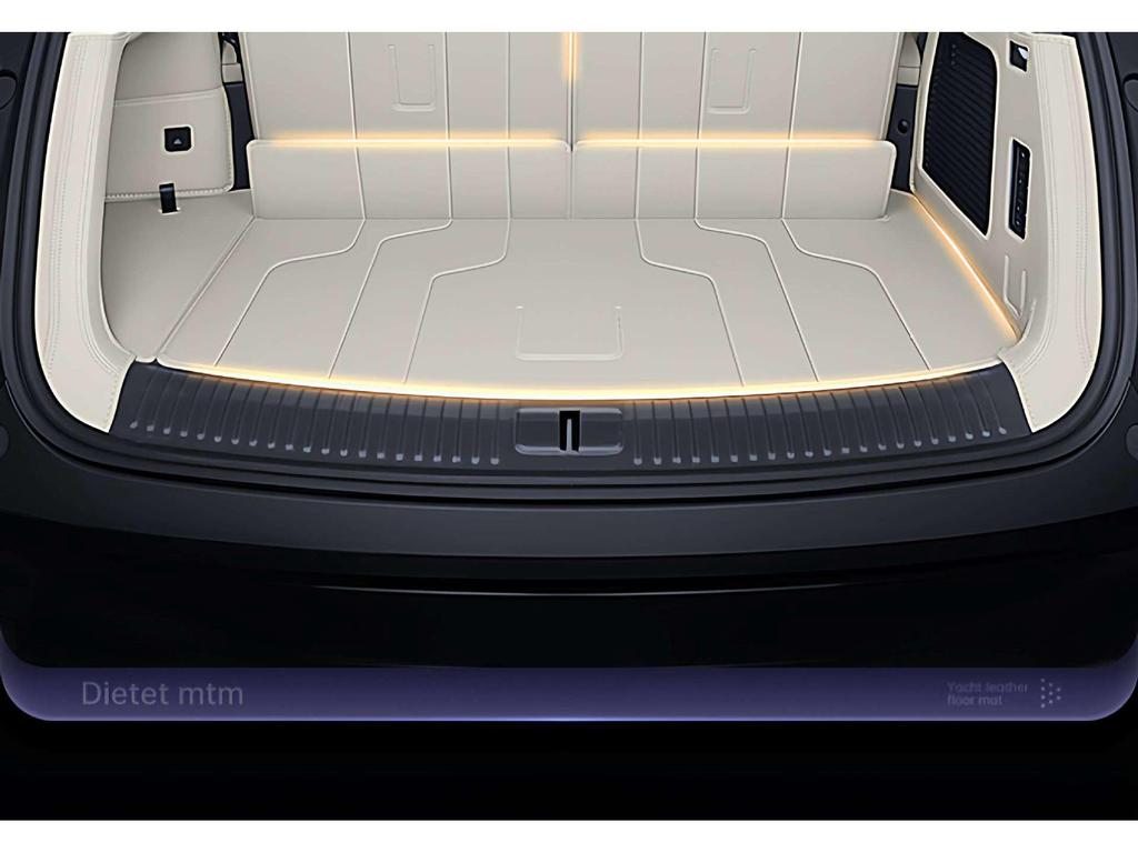 Full Coverage Trunk Mat for 2025 BYD Denza N8L - Interior Car Accessory