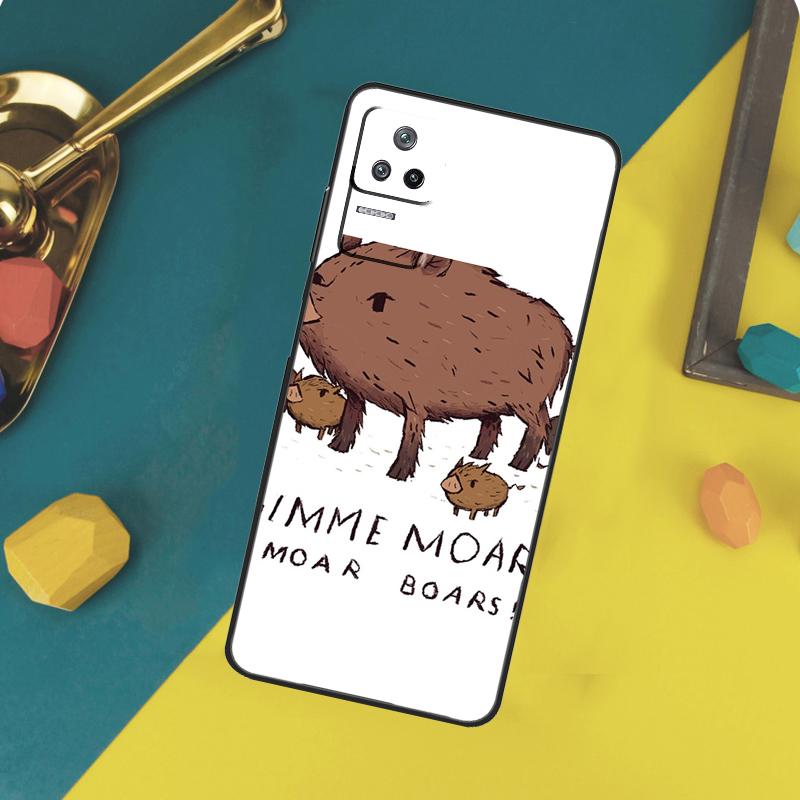 

Cute wild boar funny Cartoon Case For Xiaomi 13 14 15 Ultra 11T 12T 13T 14T Pro POCO X7 Pro X3 X5 X6 F5 F6 M6 Pro Funda POCO M6 Pro