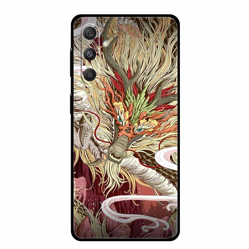 For Samsung Galaxy S24 Plus Ultra Phone Case Cover Silicone Soft Back Case for Samsung Galaxy S 24 5G Funda Dinosaur Lion Animal