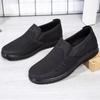 Old Beijing cloth shoes, new men's shoes, spring and autumn single shoes, casual and versatile, non-slip soft soles, one foot of pedals, old dad shoes