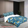 3 stuks Cartoon Teddybeer Print Kernloos Beddengoed Set Comfortabel, Meerdere Maten Slaapkamer en Studentenkamer Dekbedovertrekken Machine Wasbaar