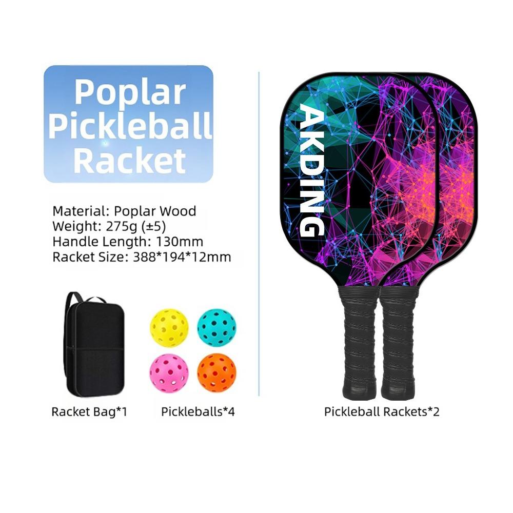 Lightweight Pickleball Paddle With Carry Bag Pickleball Paddle Set Training Paddle  Family Play
