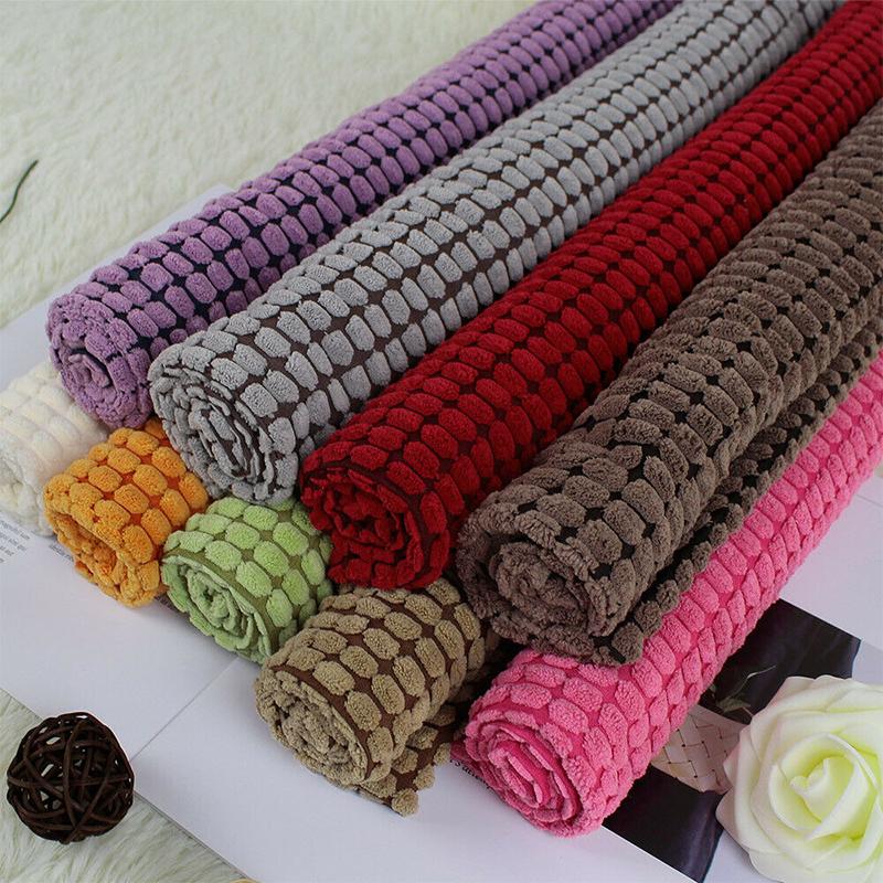 100*148cm Soft Velvet Corduroy Fabric For Handmade Sofa Cushion Covers Shoes Toy Curtain Tablecloth Diy Materials