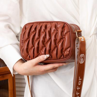 Gekräuselte Wolkentasche Ins Vielseitige Bubble Achseltasche Ein Schulter Crossbody Kleine Quadratische Tasche