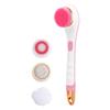 4 In 1 Multifunctional Bath Tool Long Handle Electric Bath Brush Power-Driven Shower Cleaning Brush Device