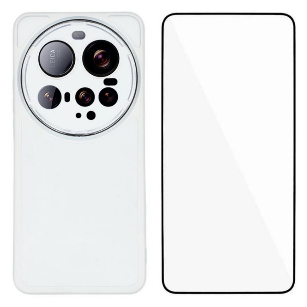 For Xiaomi 15 Ultra TPU Case WANLONFENG DKSM Series Electroplated Frame Back Cover with Tempered Glass