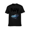 T-shirt PLYMOUTH GRAN FURY Taglia Larga Top Casual da Esterno