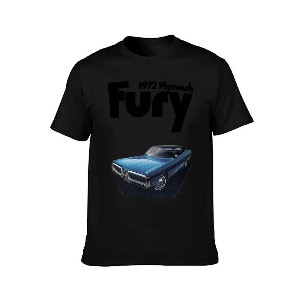 T-shirt PLYMOUTH GRAN FURY Taglia Larga Top Casual da Esterno